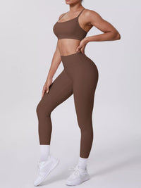 The Lucia Criss-Cross Cami & Legging Set