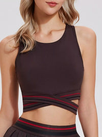 The Kenna Criss-Cross Crop Tank