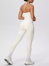 The Lucia Soft Halter Cami & Legging Set