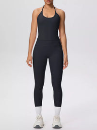 The Lucia Soft Halter Cami & Legging Set