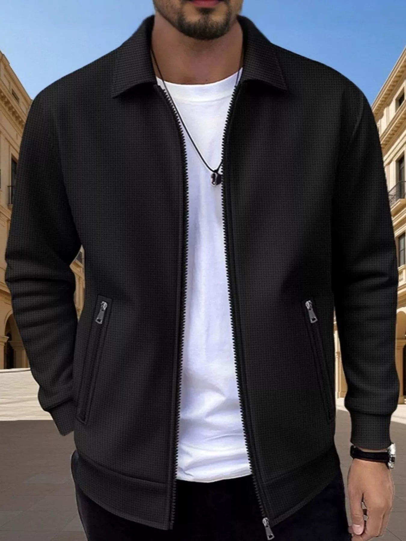 The Easton Lined Zip Jacket