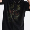 Men's Vintage Graphic Round Neck Oversized T-Shirt