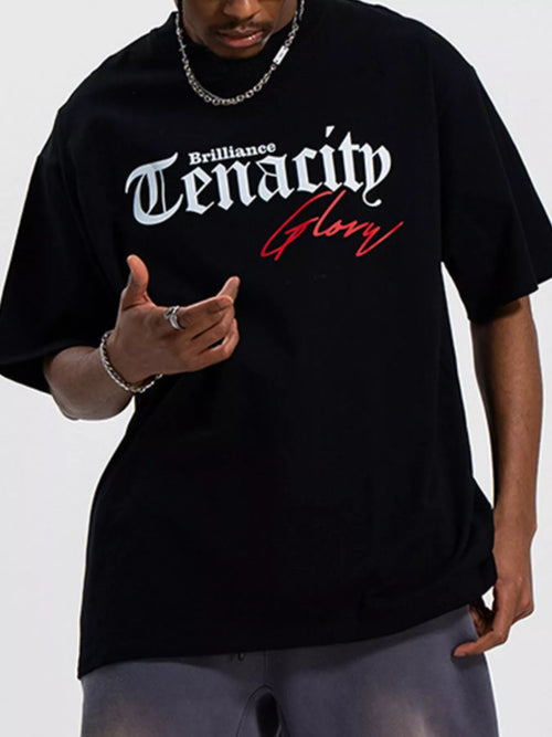 Men's TENACITY Round Neck Short Sleeve T-Shirt