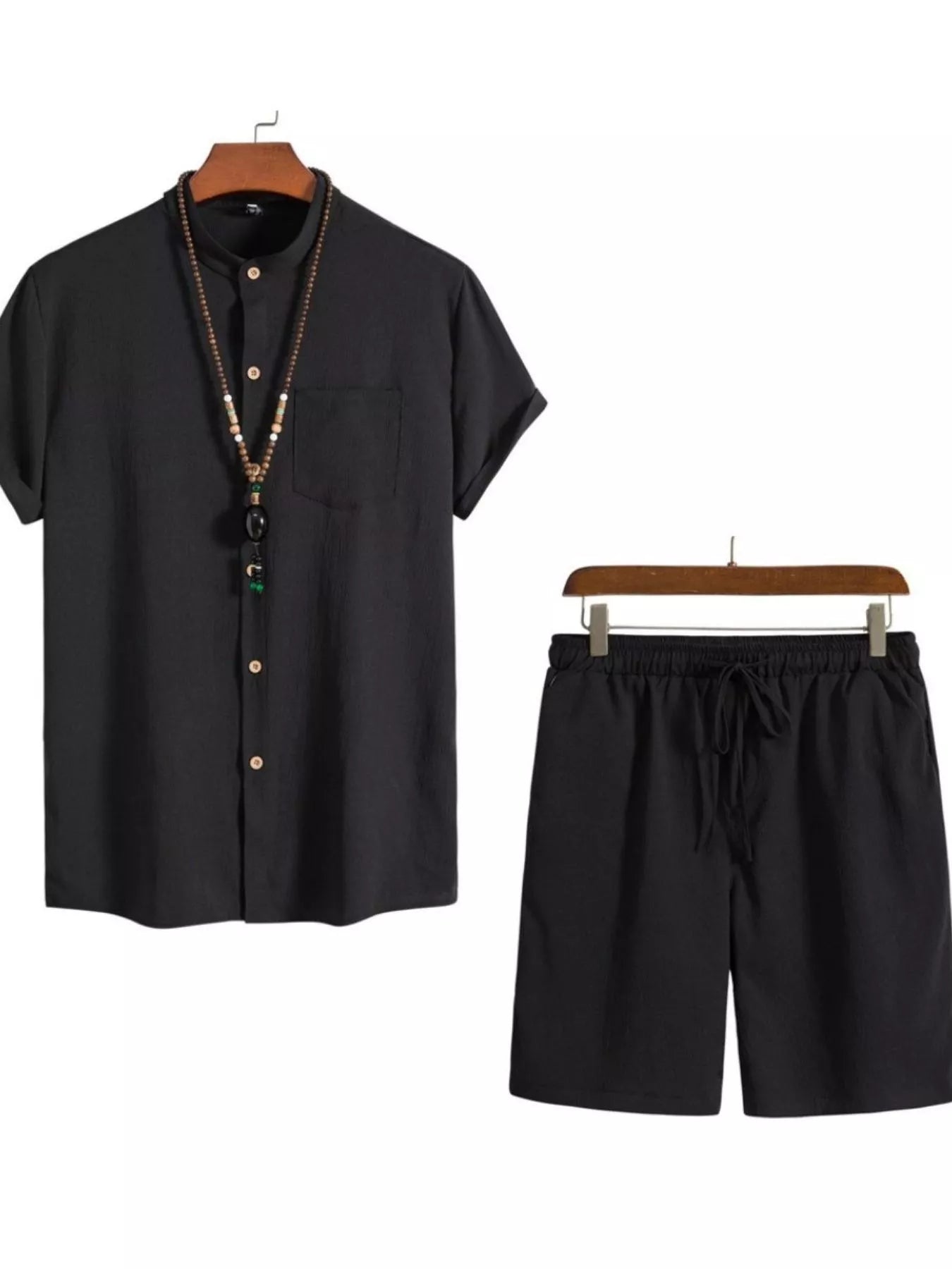 The Sedona Shirt & Shorts Set – plus size shirt and shorts set, view 7
