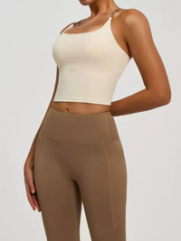 The Greta Criss-Cross Back Sports Bra