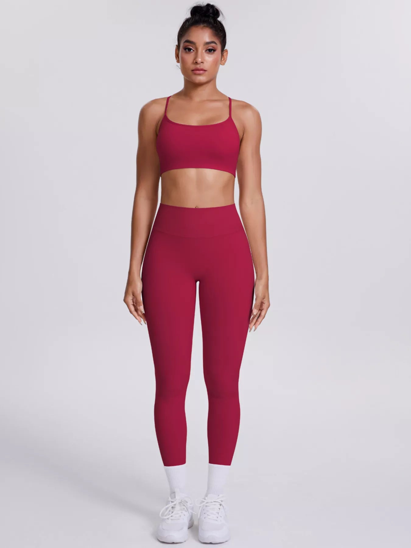 The Lucia Criss-Cross Cami & Legging Set