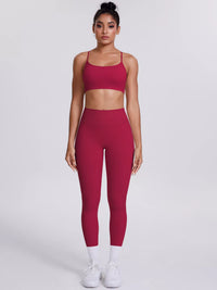 The Lucia Criss-Cross Cami & Legging Set