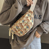 Adjustable Strap Canvas Sling Bag