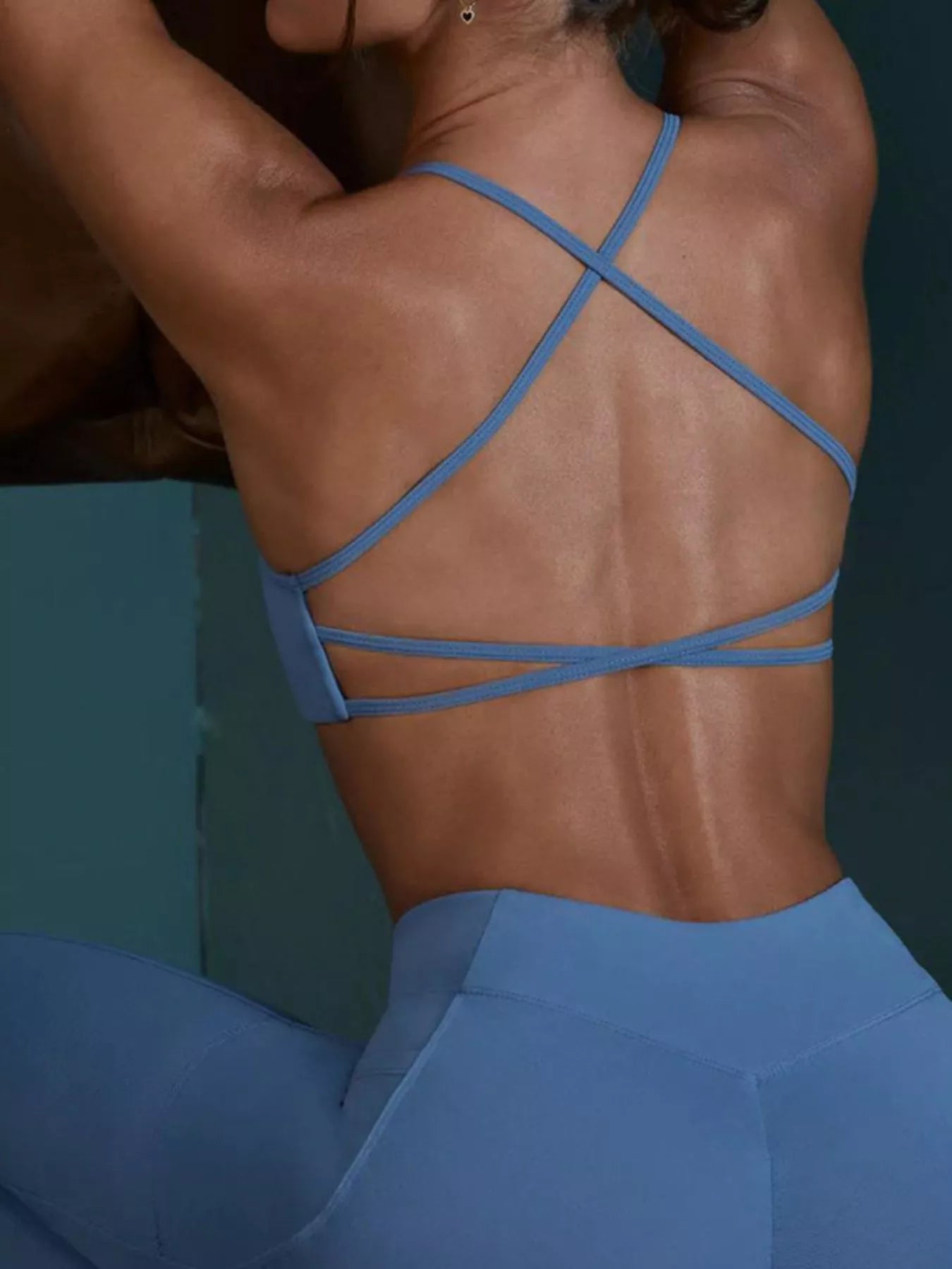 The Cleo Cross-Back Cami & Legging Set
