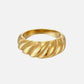 Gold Twisted Ring