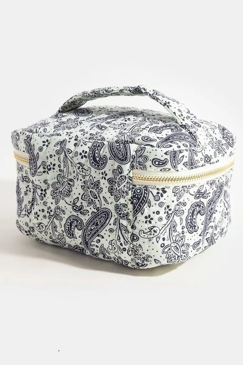 Fame Paisley Pattern Makeup Case Cosmetic Bag
