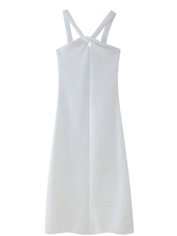 Women's Cross-Chest Halter Dress