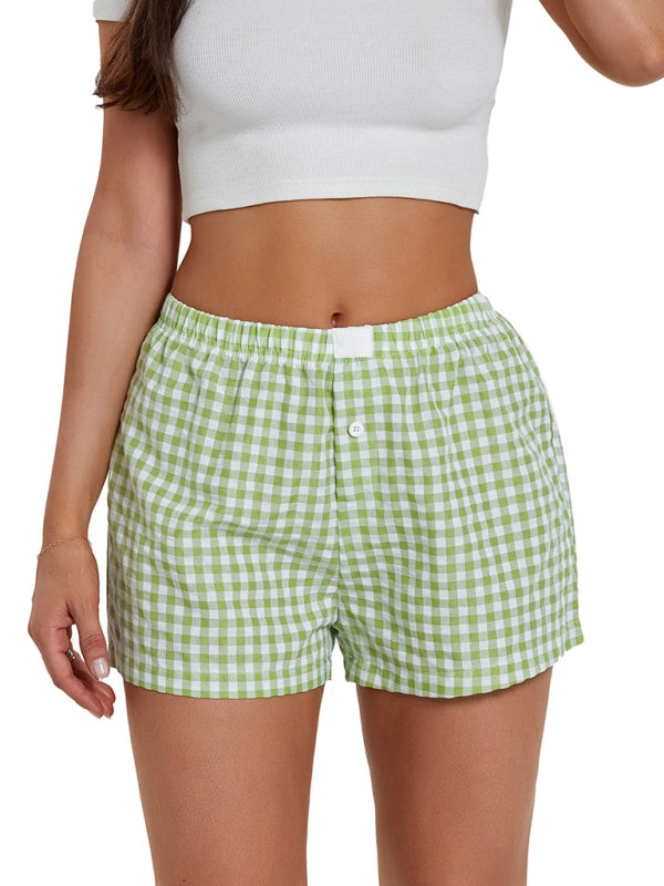 Women's Comfort High Waist Wide Leg Shorts