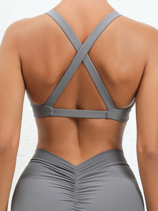 Tight-Fitting Quick-Drying Yoga Bra