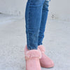 Forever Link Furry Chunky Thermal Ankle Boots