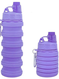 New Portable Silicone Water Bottle Retractable Folding Coffee Bottle Cups E Outdoor Travel Tools Collapsible Sport Bottles