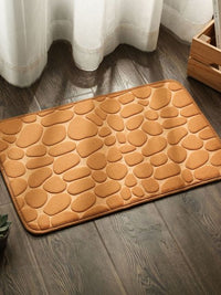 Super Absorbent Shower Bath Mat Bathroom Anti-Slip Carpet Rug Simple Kitchen Entrance Soft Door Bathtub Side Bath Mat Home Decor