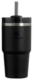 Stanley Quencher H2.0 FlowState Stainless Steel Vacuum Insulated Tumbler with Lid and Straw for Water, Iced Tea or Coffee, Smoothie and More, Black 2.0, 20oz