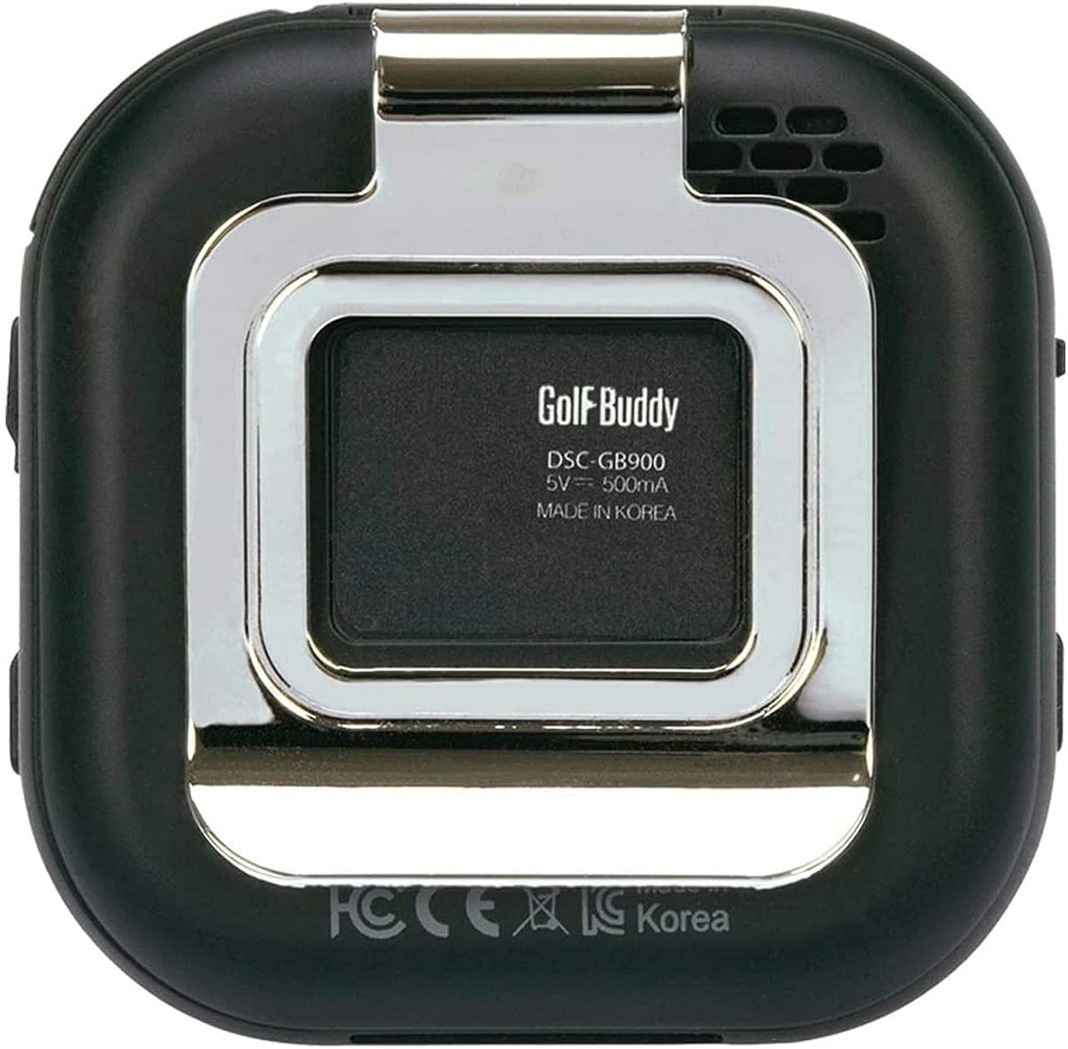 Golf Buddy Voice 2 Talking GPS Rangefinder, Long Lasting Battery Golf Distance Range Finder, Preloaded with 40,000 Worldwide Courses, Easy-to-use Golf Navigation for Hat (Voice 2_Black)