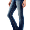 WallFlower Women's Luscious Curvy Bootcut Mid-Rise Insta Stretch Juniors Jeans (Standard and Plus), Jenna, 15 Long