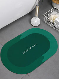 Super Absorbent Shower Bath Mat Bathroom Anti-Slip Carpet Rug Simple Kitchen Entrance Soft Door Bathtub Side Bath Mat Home Decor