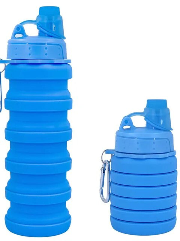 New Portable Silicone Water Bottle Retractable Folding Coffee Bottle Cups E Outdoor Travel Tools Collapsible Sport Bottles