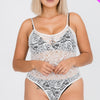 Plus Size Lace Cami Bodysuit