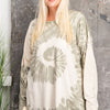 Plus Size Ls Special Washed Poly Rayon Knit Top