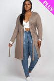 Long Sleeves Belted Cardigan