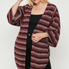 Multi-color Striped Cardigan