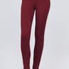 Mid-rise Ponte Pants