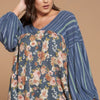 Floral Printed Knit Top