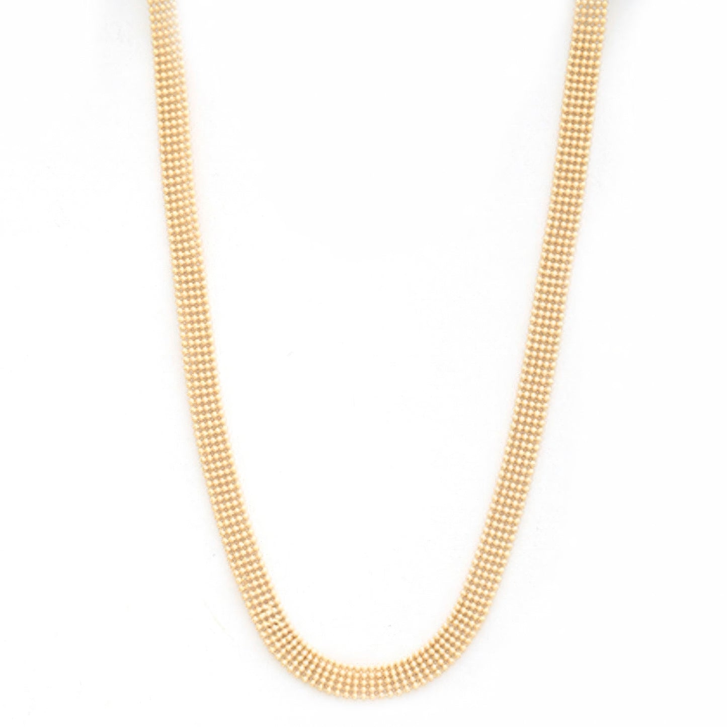 Sodajo Gold Dipped Brass Chain Necklace
