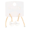 Pearl Bead Metal Earring