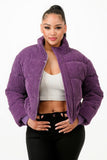 Corduroy Puffer Jacket