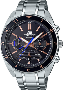 Casio Men's Standard Chronograph Stainless Steel Watch EFV590D-1AV