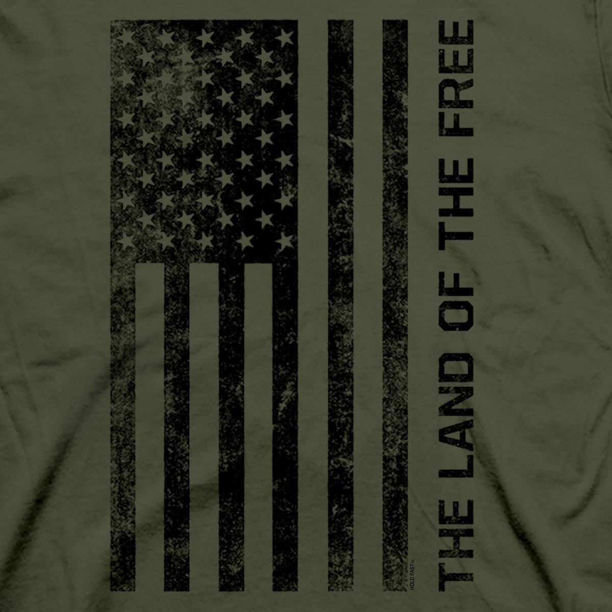 HOLD FAST Christian T-Shirt Freedom Flag By KERUSSO