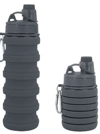 New Portable Silicone Water Bottle Retractable Folding Coffee Bottle Cups E Outdoor Travel Tools Collapsible Sport Bottles