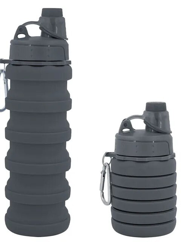 New Portable Silicone Water Bottle Retractable Folding Coffee Bottle Cups E Outdoor Travel Tools Collapsible Sport Bottles
