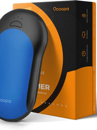 OCOOPA Rechargeable 10,000mAh Electric Hand Warmer - Long-Lasting 15-Hour Portable Heater for Men and Women, Ideal for Winter Warmth