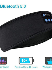 Experience Ultimate Comfort: All-in-One Wireless Bluetooth Headband | Sports & Sleep-Friendly Over-the-Ear Earbuds | Music-Enabled, Soft Eye Mask | Perfect for Active Lifestyles and Relaxing Sleep