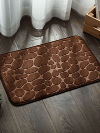 Super Absorbent Shower Bath Mat Bathroom Anti-Slip Carpet Rug Simple Kitchen Entrance Soft Door Bathtub Side Bath Mat Home Decor