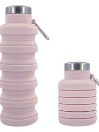 New Portable Silicone Water Bottle Retractable Folding Coffee Bottle Cups E Outdoor Travel Tools Collapsible Sport Bottles