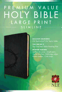 Premium Value Slimline Bible-NLT-Large Print Crown