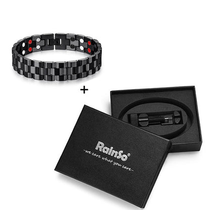 Men’s Powerful Magnetic Therapy Benefits Bracelet